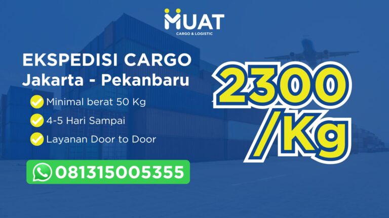 ekspedisi cargo jakarta pekanbaru termurah