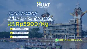 jasa cargo Jakarta Banjarmasin termurah