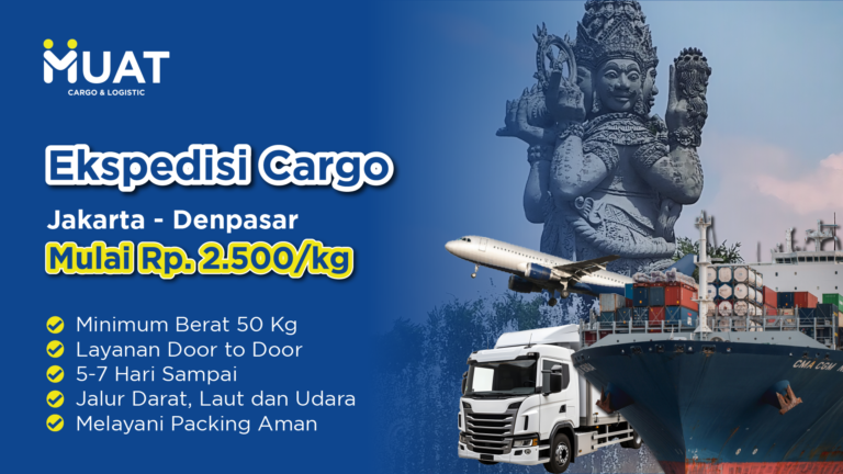 jasa cargo jakarta denpasar termurah