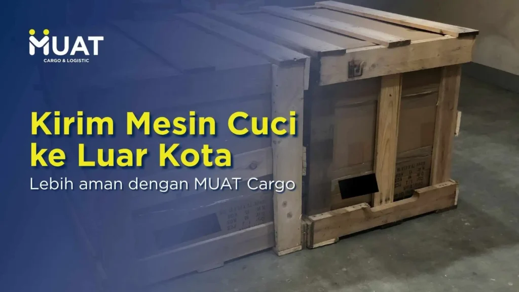 kirim mesin cuci ke luar kota
