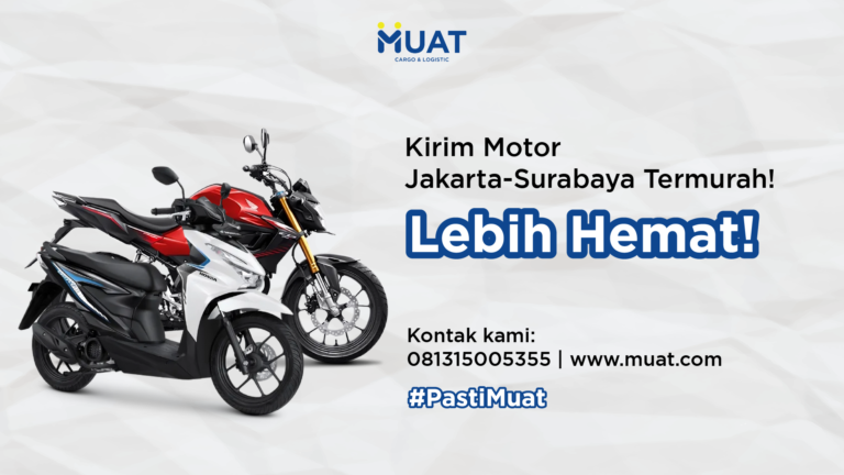 kirim motor jakarta surabaya termurah