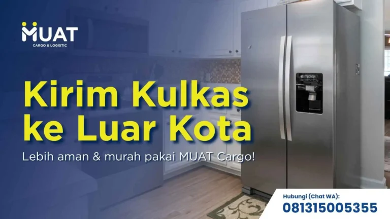 kirim kulkas ke luar kota