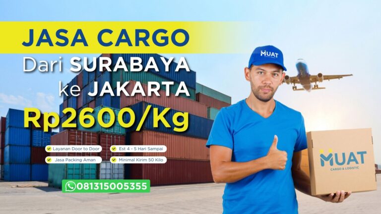 jasa cargo dari surabaya ke jakarta