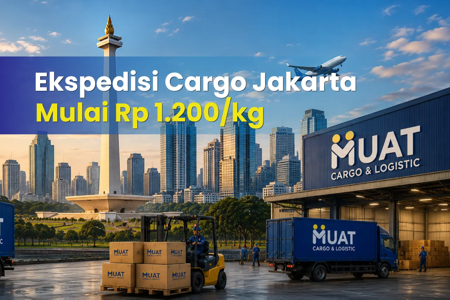 ekspedisi cargo Jakarta untuk pengiriman barang besar MUAT Cargo