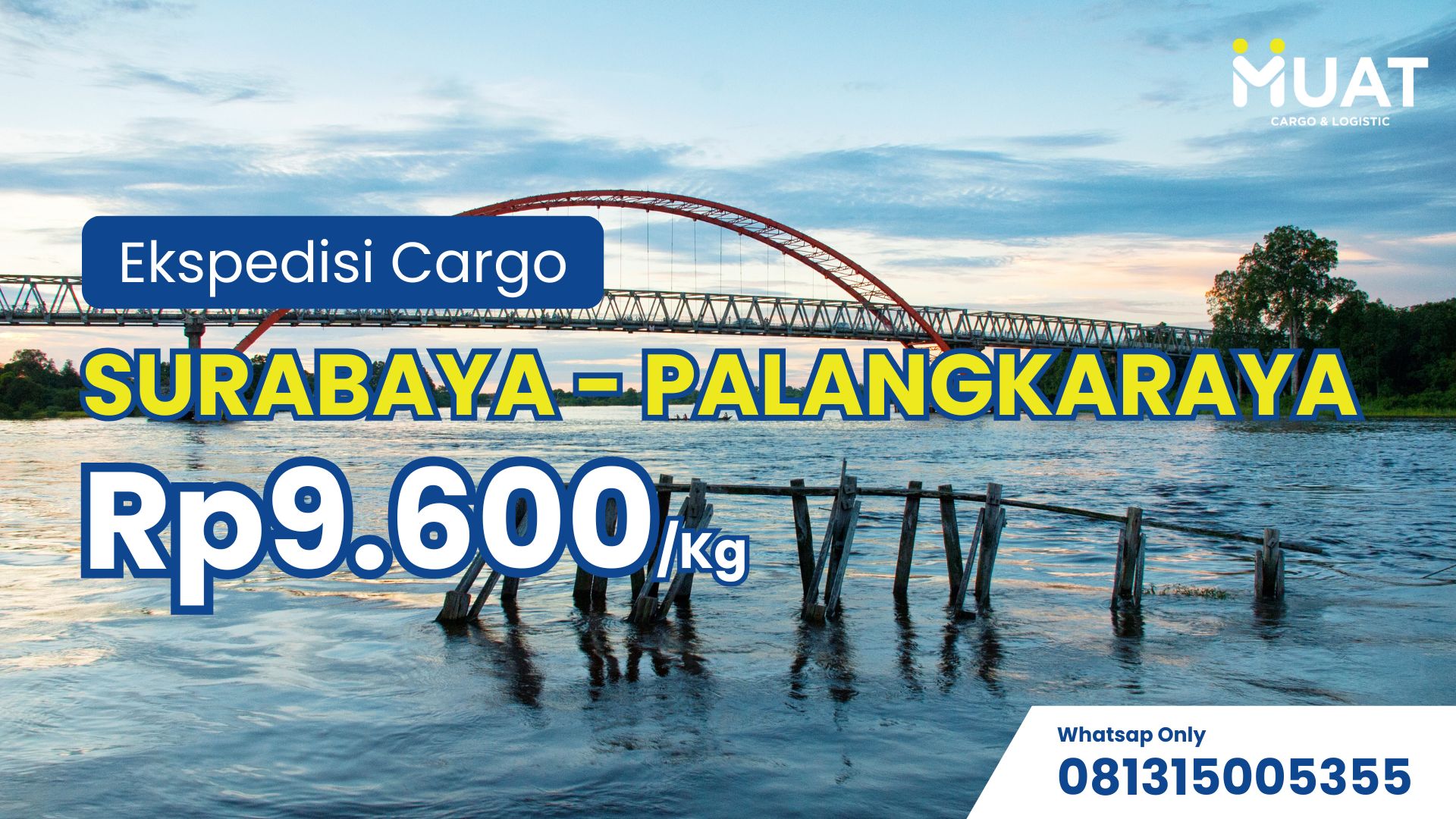 ekspedisi surabaya palangkaraya