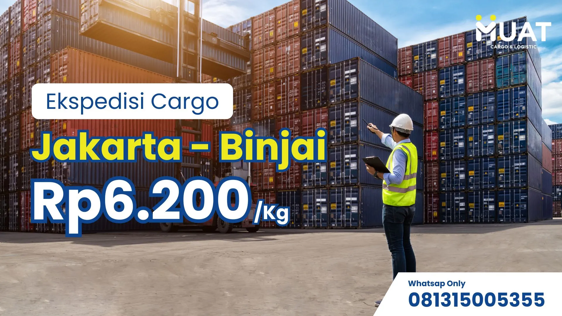 Ekspedisi Jakarta Binjai MUAT Cargo