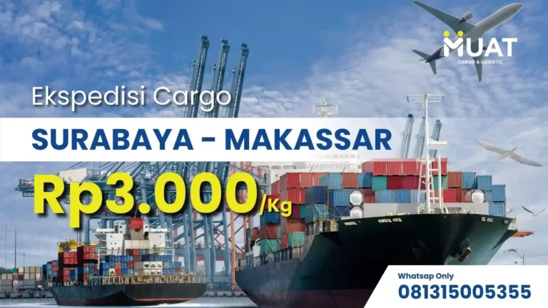 ekspedisi surabaya makassar