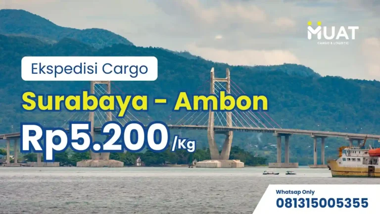 ekspedisi surabaya ambon