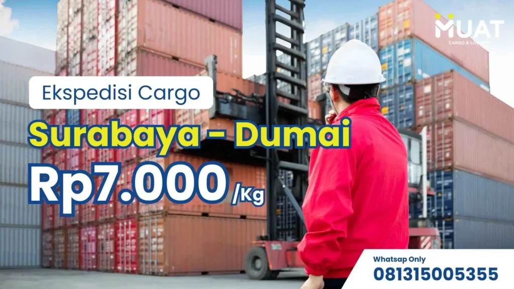 ekspedisi surabaya dumai