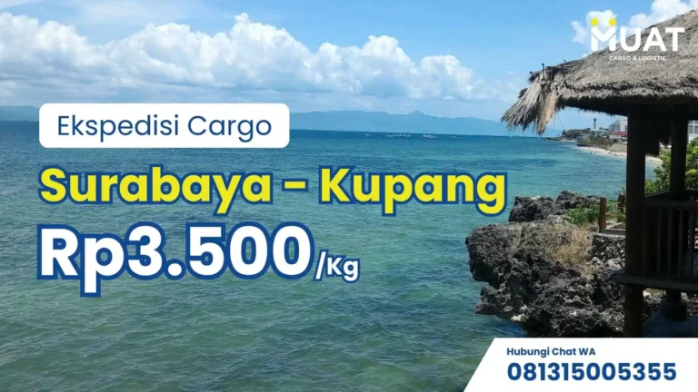 ekspedisi surabaya kupang termurah