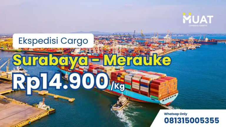 ekspedisi surabaya merauke