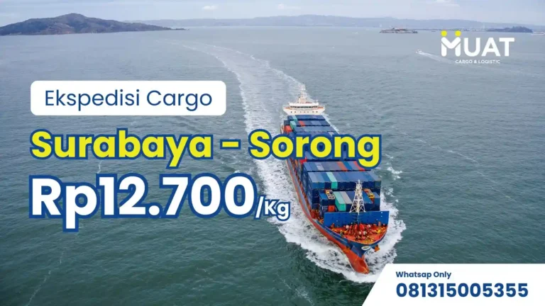 ekspedisi surabaya sorong