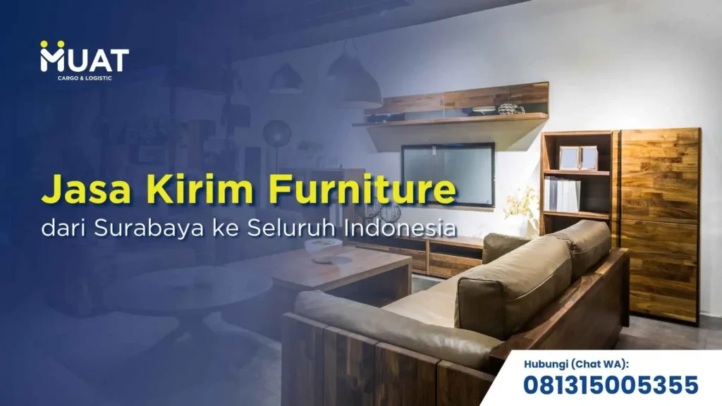 kirim furniture dari surabaya