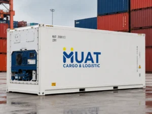 REEFER CONTAINER MUAT CARGO