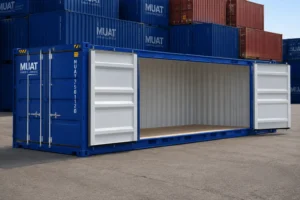 SIDE OPENING CONTAINER MUAT CARGO