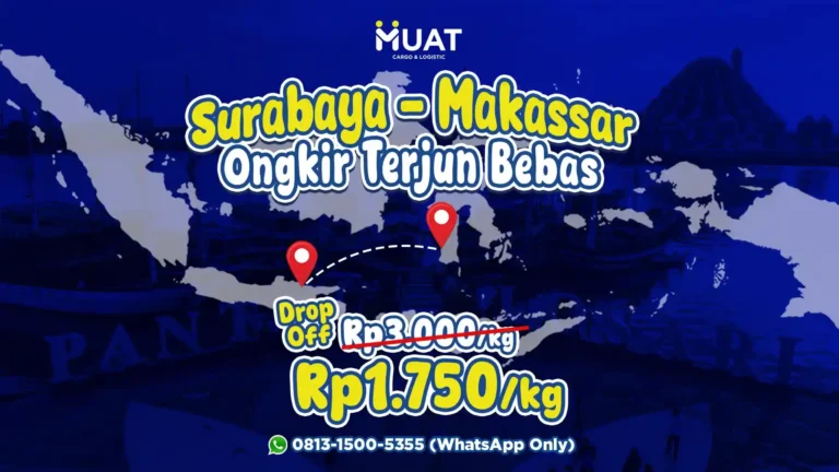 promo ekspedisi surabaya makassar