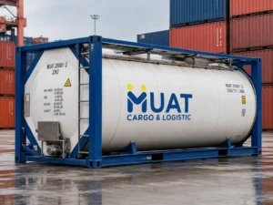 TANK CONTAINER MUAT CARGO