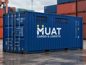 VENTILATED CONTAINER MUAT CARGO