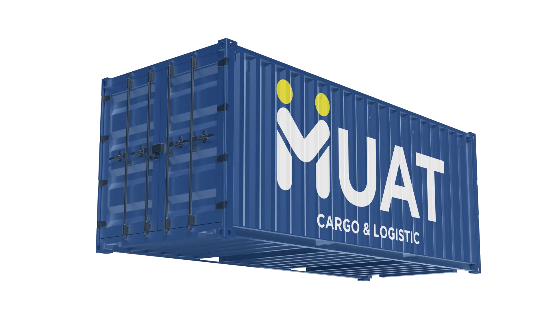 Container untuk cargo laut internasional
