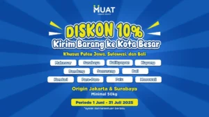 promo diskon 10% pengiriman dengan muat cargo