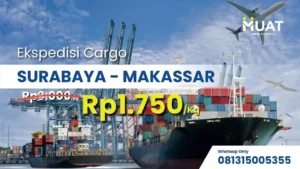 ekspedisi surabaya makassar