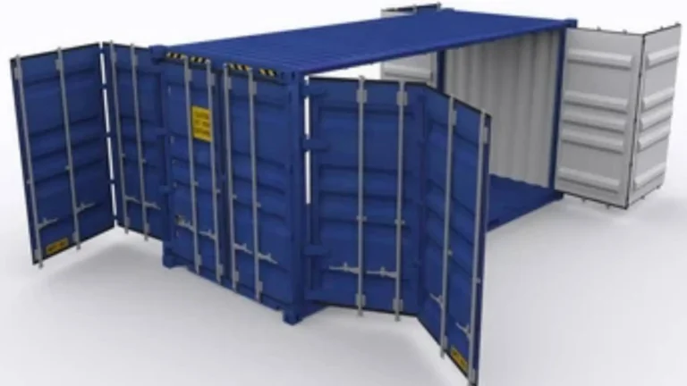 open side container