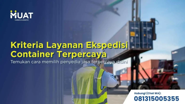 cara memilih layanan ekspedisi container