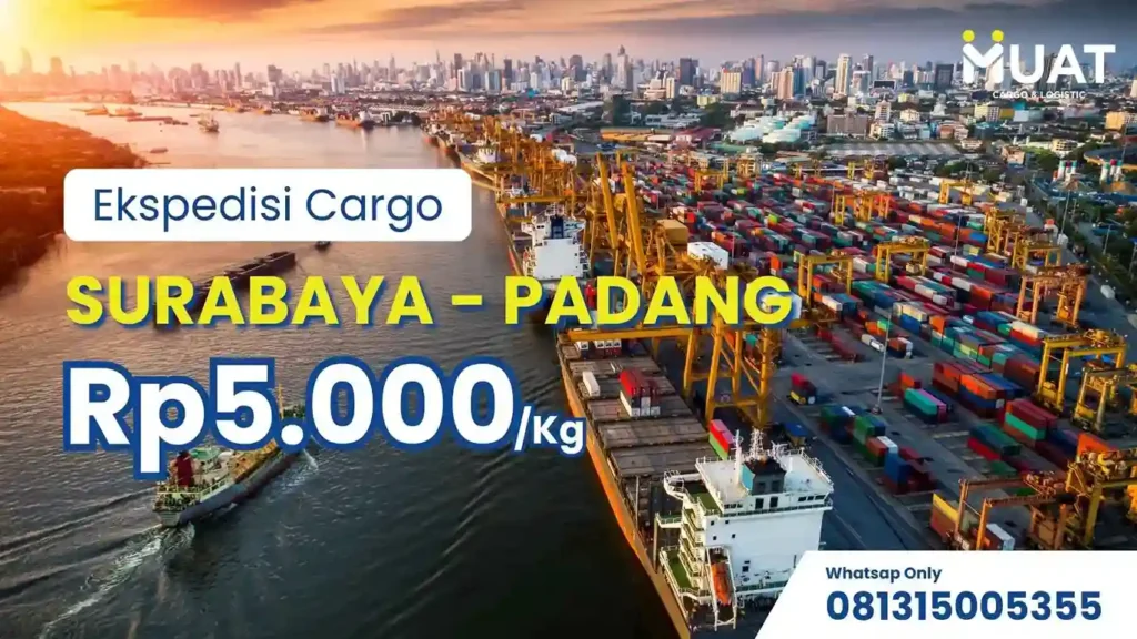 ekspedisi surabaya padang