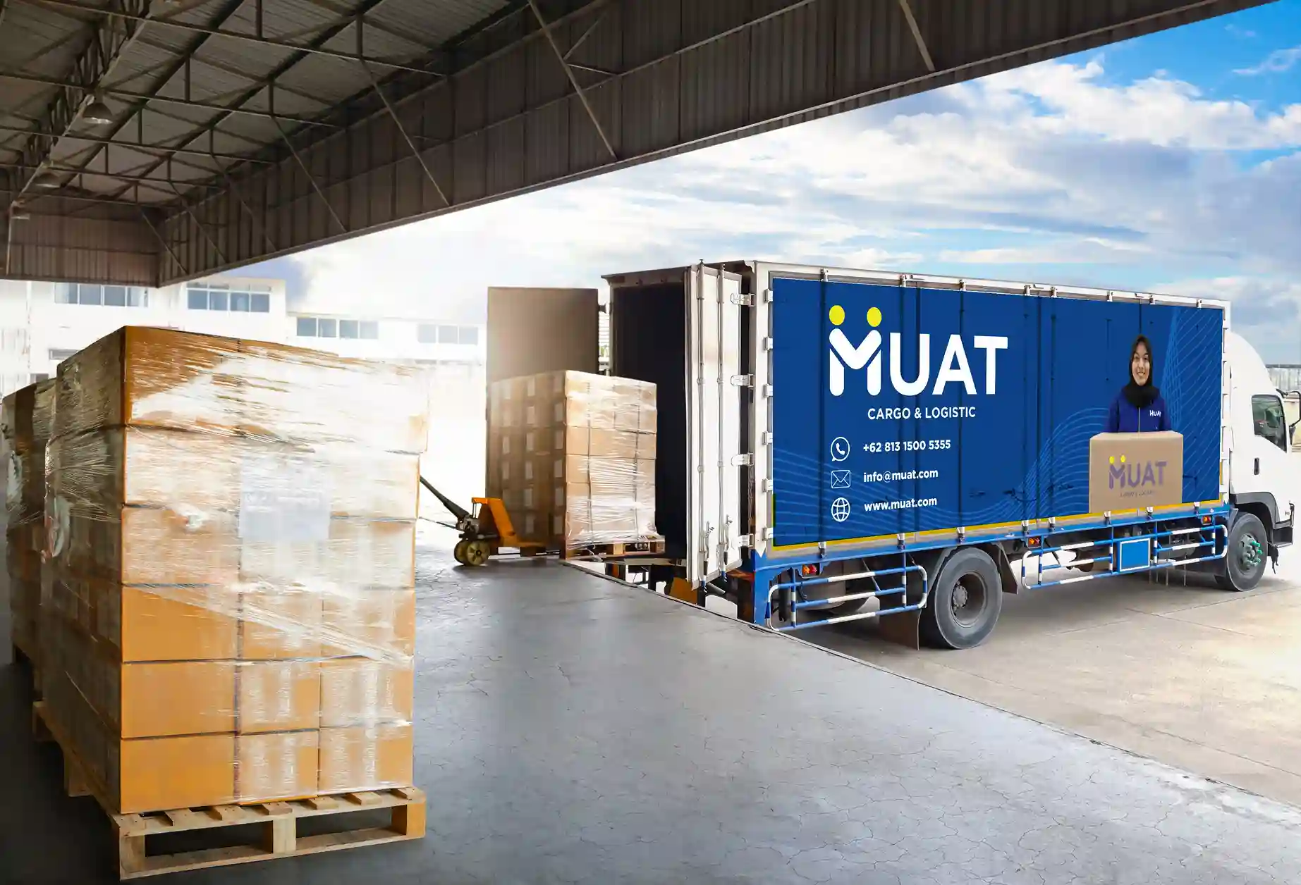 Aktivitas operasional MUAT Cargo dan Logistics