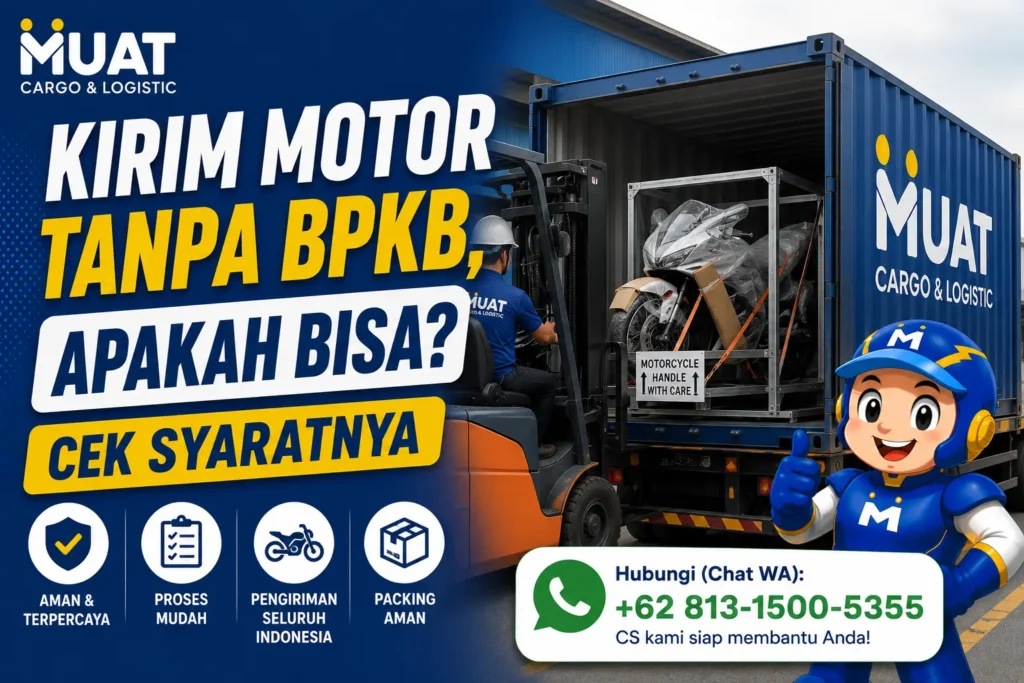 Kirim Motor Tanpa BPKB, Apakah Bisa Cek Syaratnya