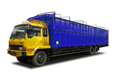 truk tronton bak terbuka