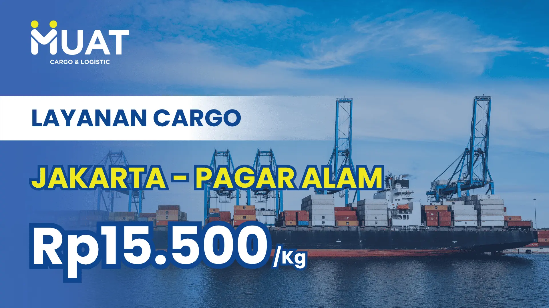Thumbnail MUAT Cargo rute Jakarta Pagar Alam