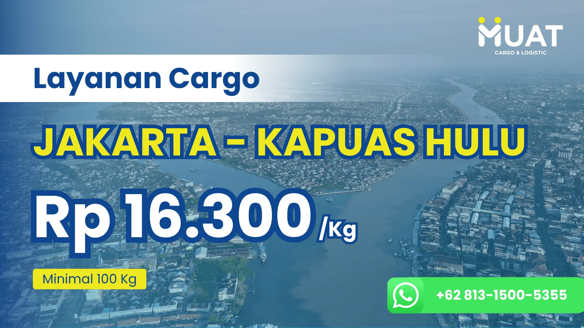 Featured image ekspedisi Jakarta ke Kabupaten Kapuas Hulu di Kalimantan Barat