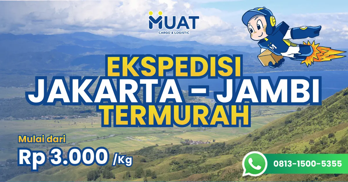 Hub pengiriman ke wilayah Jambi