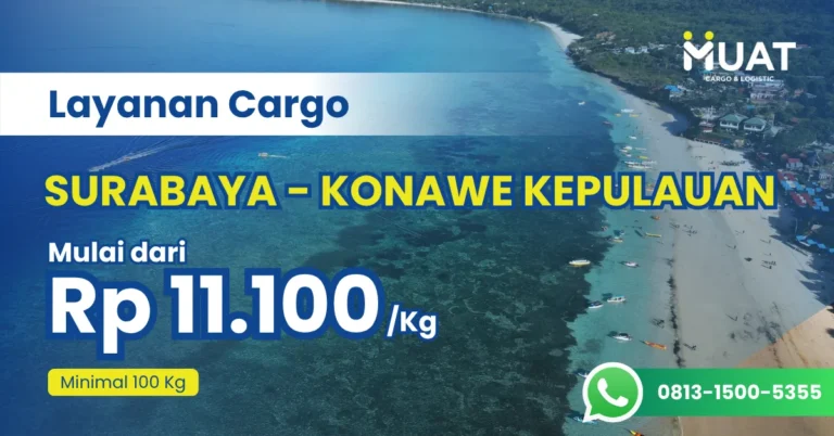 ekspedisi surabaya konawe kepulauan