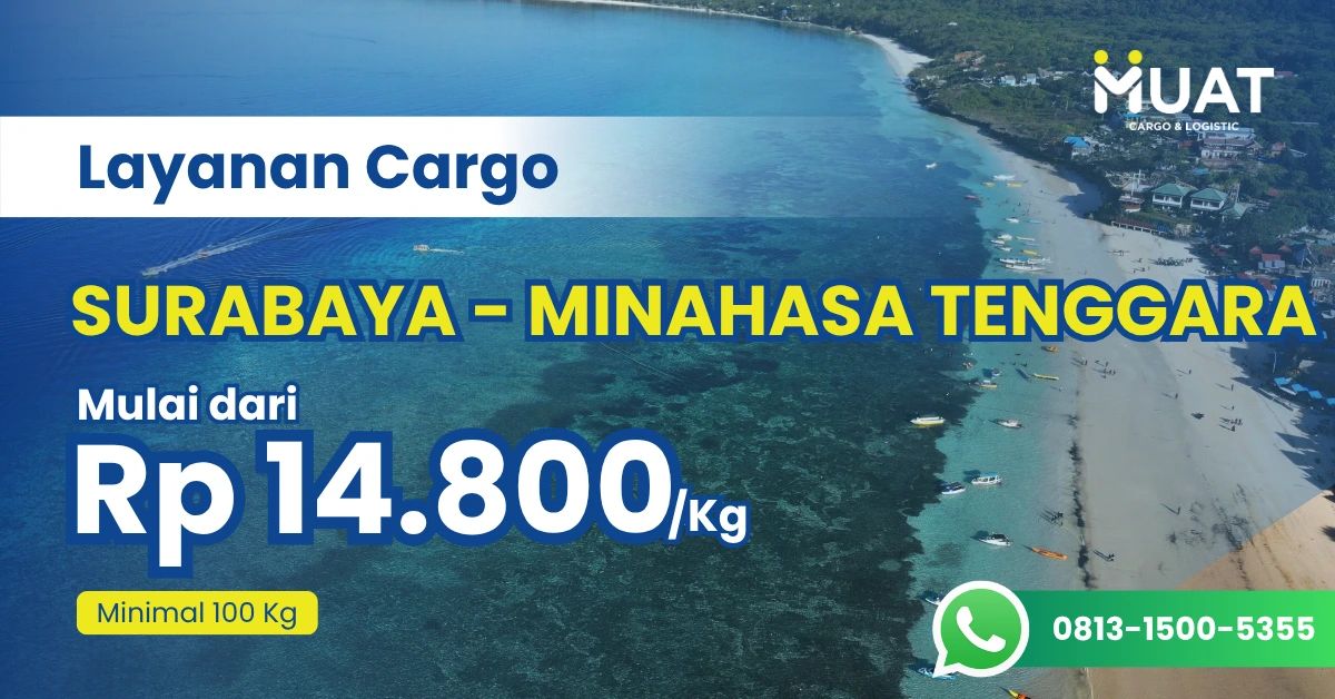 ekspedisi surabaya minahasa tenggara