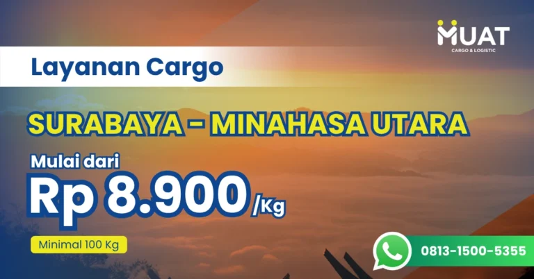 ekspedisi surabaya minahasa utara