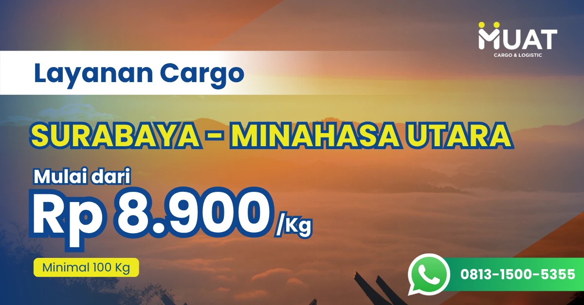 ekspedisi surabaya minahasa utara