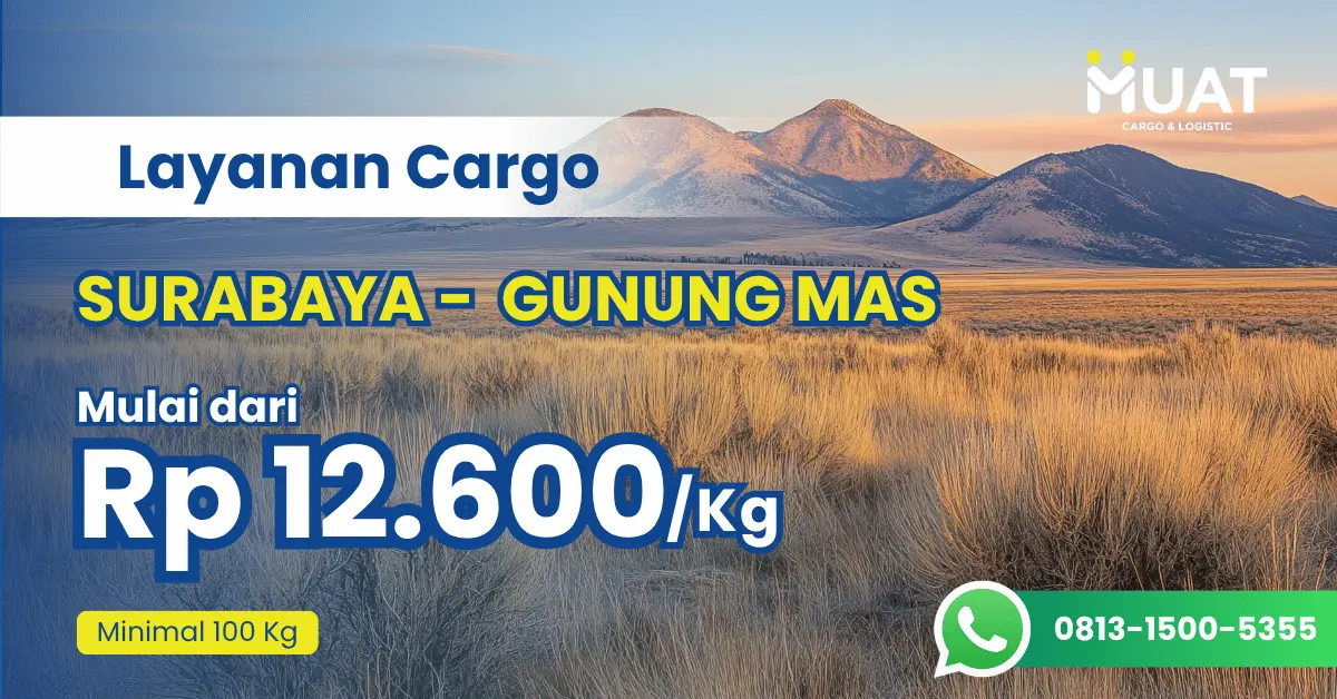 ekspedisi surabaya Gunung Mas