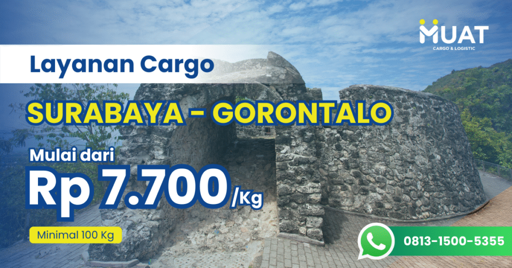 ekspedisi surabaya gorontalo
