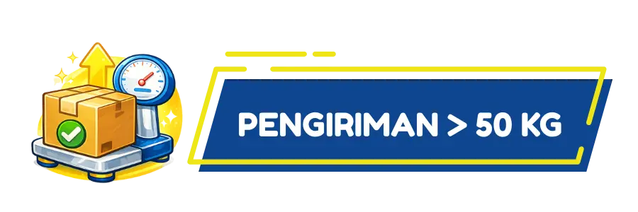 pengiriman >50kg