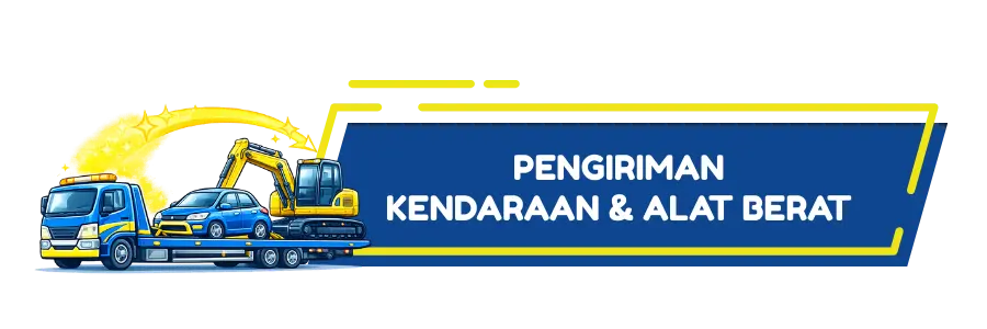 pengiriman kendaraan dan alat berat