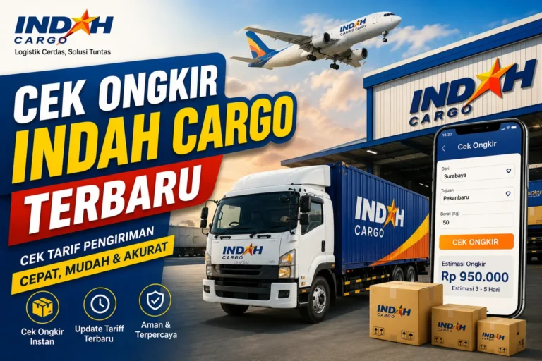 Cek ongkir Indah cargo