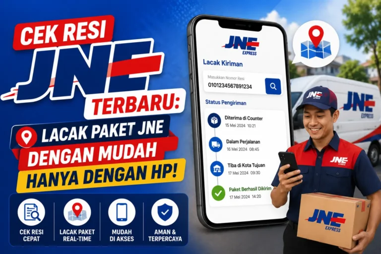 Cek Resi JNE Terbaru, Tracking Resi JNE, Lacak Paket JNE