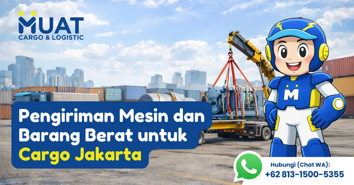 Cargo Jakarta untuk Pengiriman Mesin dan Barang Berat