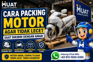 Cara Packing Motor Agar Tidak Lecet Saat Dikirim dengan Aman