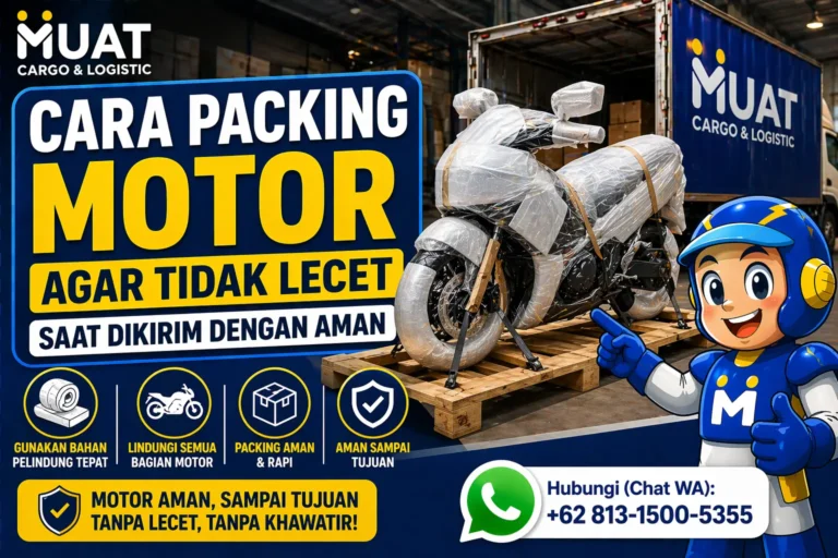 Cara Packing Motor Agar Tidak Lecet Saat Dikirim dengan Aman