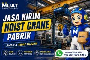 Jasa Kirim Hoist Crane Pabrik Aman & Presisi