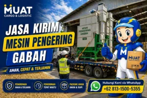 Jasa Kirim Mesin Pengering Gabah