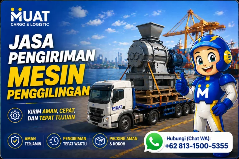 Jasa Pengiriman Mesin Penggilingan Aman & Tepat Handling